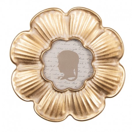 Złota Ramka Na Zdjęcie Kwiatek A Clayre & Eef