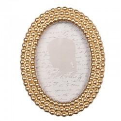 Owalna Złota Ramka Na Zdjęcie C Clayre & Eef