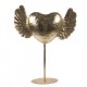 Złote Serce Metalowe Stojące Wysokie 47 cm Clayre & Eef