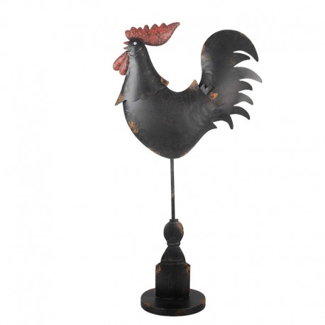 Dekoracja Farmhouse Kogut Metalowy Clayre & Eef