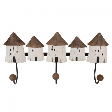 Wieszak Ścienny w Stylu Rustykalnym Clayre & Eef