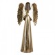 Metalowa Figura Anioła Złota Clayre & Eef