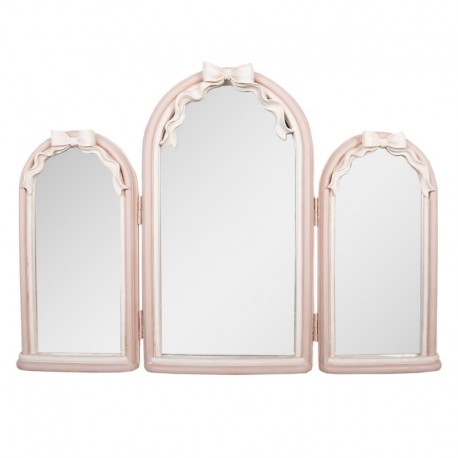 Lustro Trójdzielne w Stylu Prowansalskim Clayre & Eef
