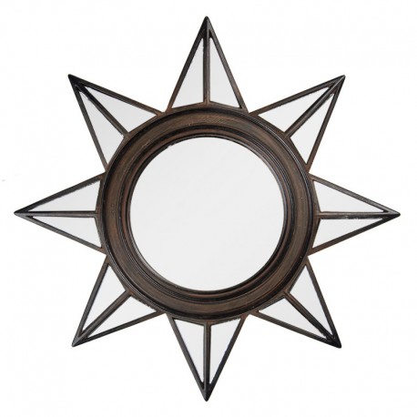 Lustro Ozdobne Słońce Clayre & Eef