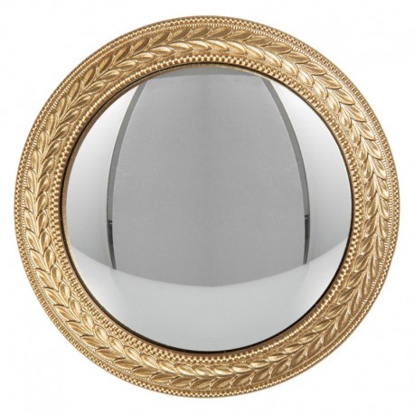 Okrągłe Lustro w Złotej Ramie Clayre & Eef