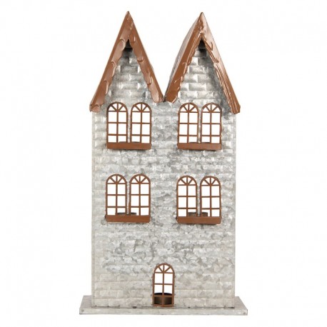 Świecznik Budynek Metalowy Clayre & Eef