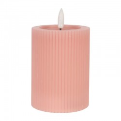 Świeca LED Różowa z Wosku Clayre & Eef