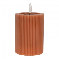 Świeca LED Brązowa z Wosku Clayre & Eef