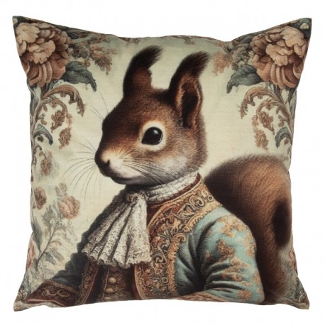 Poszewka Ozdobna Vintage z Wiewiórką Clayre & Eef