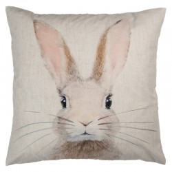 Poszewka Na Poduszkę Dekoracyjną z Królikiem A Clayre & Eef