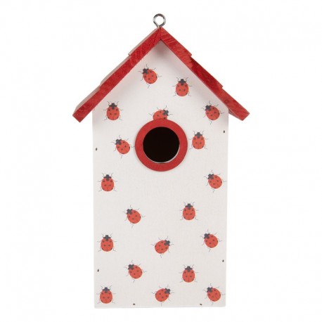 Drewniany Domek dla Ptaków F Clayre & Eef