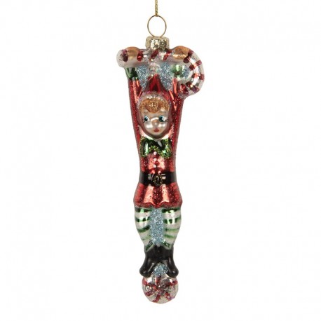 Szklana Bombka Elf Clayre & Eef