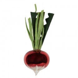 Szklana Bombka Rzodkiewka Clayre & Eef