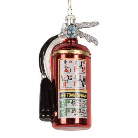 Szklana Bombka Gaśnica Clayre & Eef