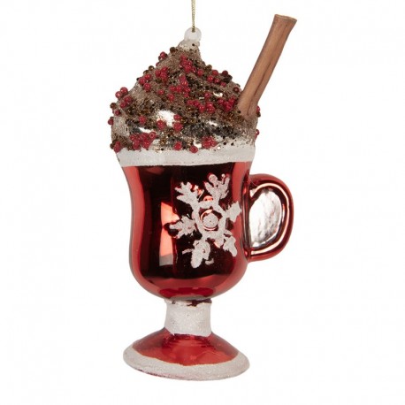 Szklana Bombka Gorąca Czekolada Clayre & Eef