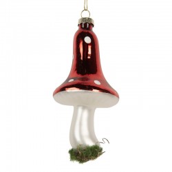 Szklana Bombka Muchomor B Clayre & Eef