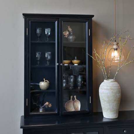 Biała Witryna Ścienna Chic Antique Marsylia