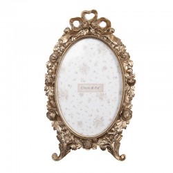 Złota Ramka Na Zdjęcie w Starym Stylu B Clayre & Eef