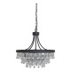 Żyrandol z Kryształkami Szklanymi Chic Antique C