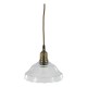 Szklana Lampa Wisząca Chic Antique A