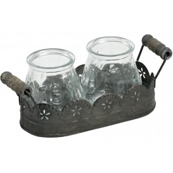 Szklane Pojemniki/Lampiony Belldeco B