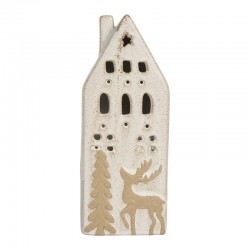 Domek LED Ceramiczny Świąteczny B Clayre & Eef