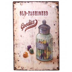 Obrazki Metalowe Landrynki