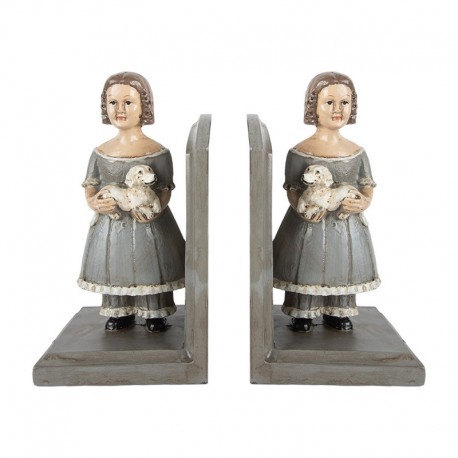 Podpórki Do Książek Dziewczynka 2 szt. Clayre & Eef