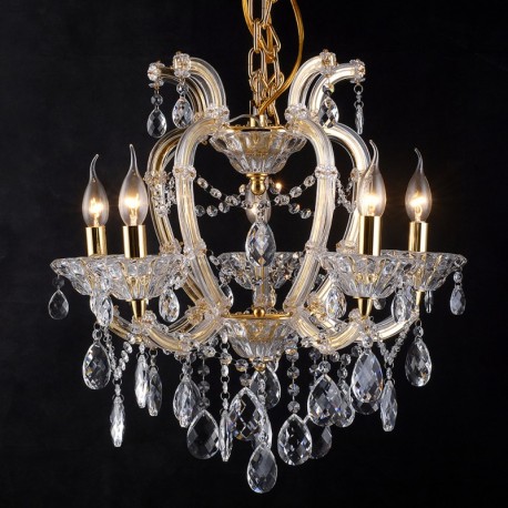 Żyrandol z Kryształkami Pałacowy D Clayre & Eef