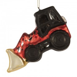 Szklana Bombka Koparka Clayre & Eef