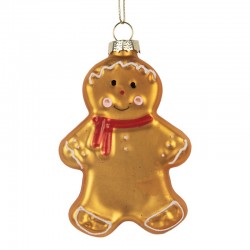 Szklana Bombka Pierniczek Clayre & Eef