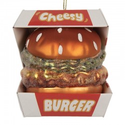 Szklana Bombka Cheesburger Clayre & Eef