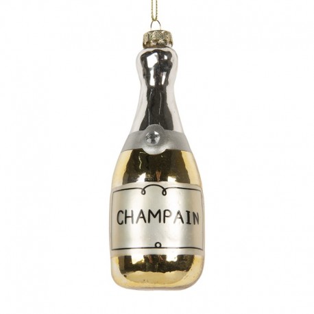 Szklana Bombka Szampan B Clayre & Eef
