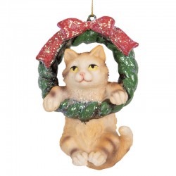 Zawieszka Choinkowa Kotek A Clayre & Eef