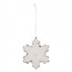Zawieszka Na Choinkę Pierniczek Śnieżynka A Clayre & Eef