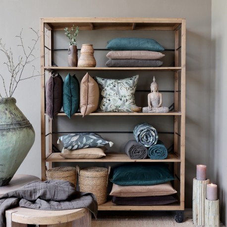 Drewniany Regał Na Kółkach Chic Antique B