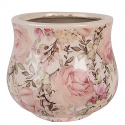 Osłonka Na Doniczkę w Róże A Clayre & Eef