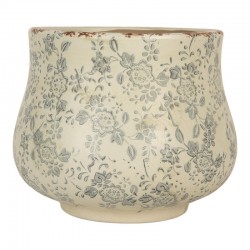 Osłonka Na Doniczkę w Niebieskie Kwiaty B Clayre & Eef