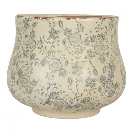 Osłonka Na Doniczkę w Niebieskie Kwiaty B Clayre & Eef