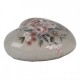 Ceramiczne Serce Szare w Kwiaty B Clayre & Eef
