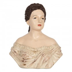 Dekoracja Vintage Popiersie Kobiety A Clayre & Eef