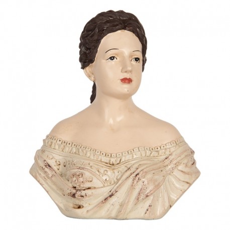Dekoracja Vintage Popiersie Kobiety A Clayre & Eef