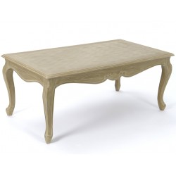 Stolik Kawowy Prowansalski Bielony Amalia Kwadrat