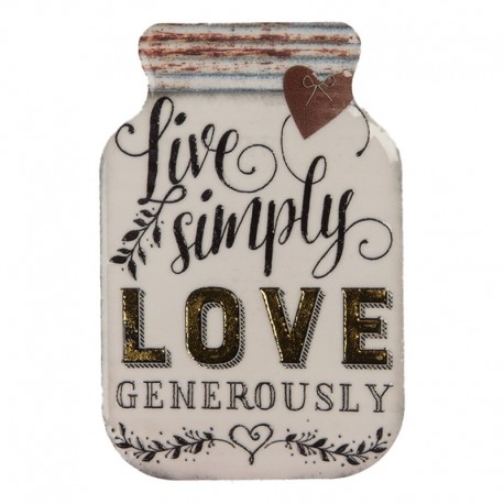 Magnes Na Lodówkę Słoik D Clayre & Eef