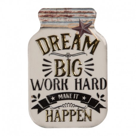 Magnes Na Lodówkę Słoik F Clayre & Eef