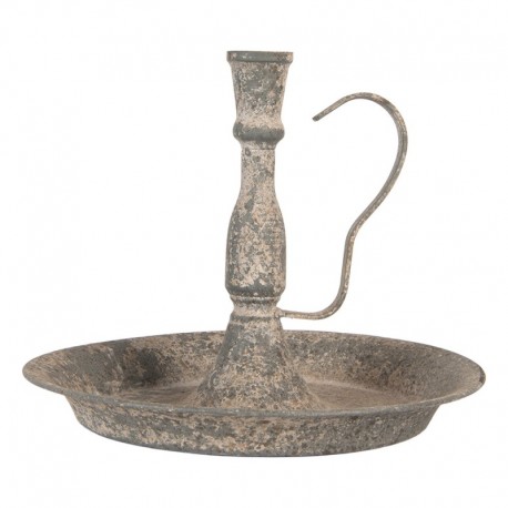 Świecznik Vintage Metalowy A Clayre & Eef