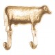 Złoty Wieszak Krowa Clayre & Eef