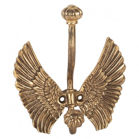 Złoty Wieszak Skrzydła Clayre & Eef