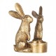 Złoty Świecznik Zajączki Clayre & Eef