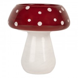 Świecznik Muchomor Szklany A Clayre & Eef